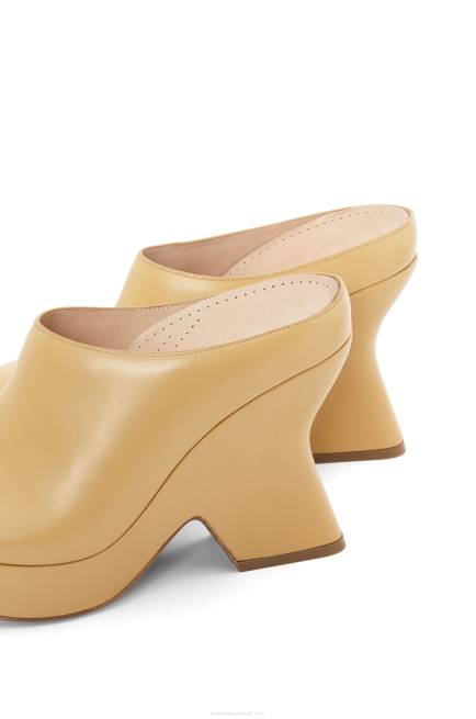 Medium Concealer Terra wedge clog in calfskin Loewe 84PR745 Women