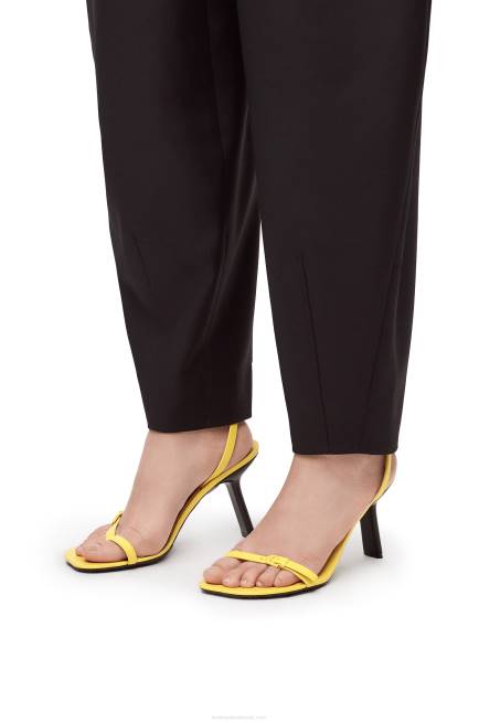 Acacia Yellow Petal stiletto sandal in lambskin Loewe 84PR678 Women