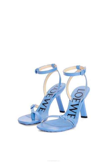 Light Denim Petal stiletto sandal in lambskin Loewe 84PR672 Women