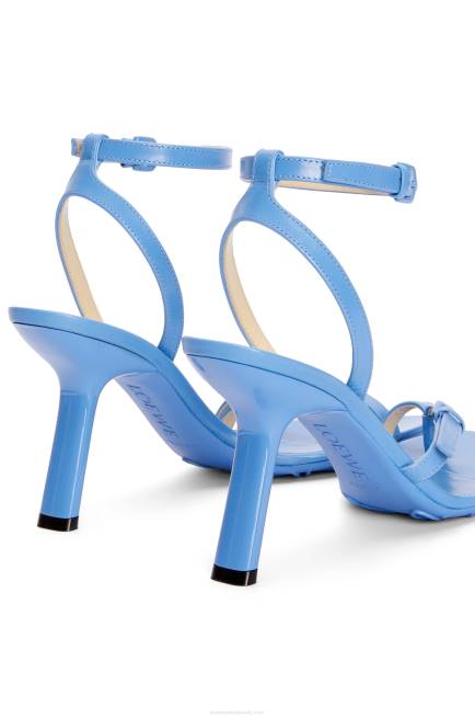 Light Denim Petal stiletto sandal in lambskin Loewe 84PR672 Women