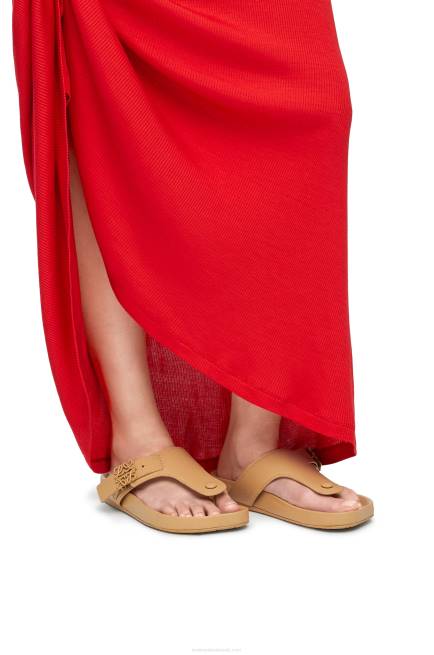 Medium Concealer Ease toe post sandal in goatskin Loewe 84PR683 Women