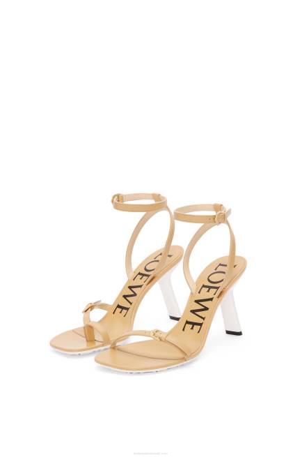 Medium Concealer Petal stiletto sandal in lambskin Loewe 84PR676 Women