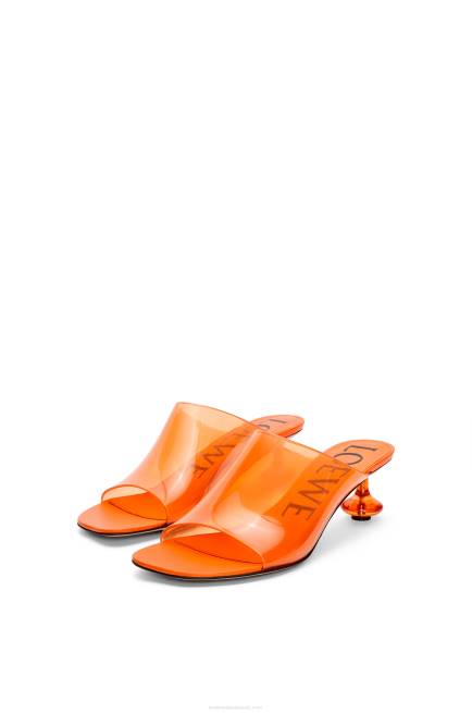 Transparent Orange Toy slide in transparent material Loewe 84PR693 Women