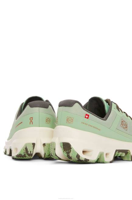Pale Green Cloudventure running shoe in nylon Loewe 84PR635 Women