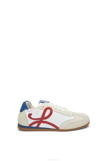 Soft White/Cherry/Royal Blue