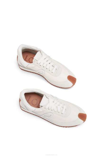 Soft White Flow Runner in lambskin and calfskin Loewe 84PR645 Women